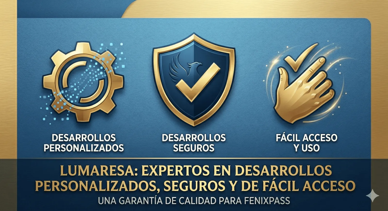 Garantía de Calidad Lumaresa: desarrollos personalizados, seguros y de fácil acceso